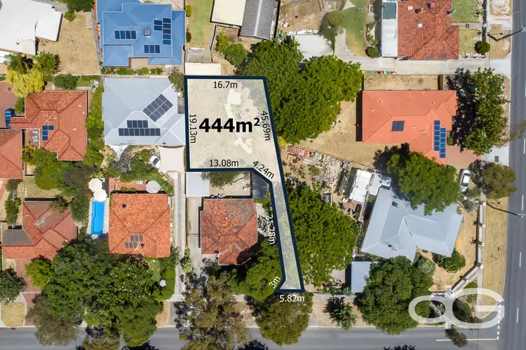 Main view of Homely land listing, 1A Farrell Street, Hilton WA 6163