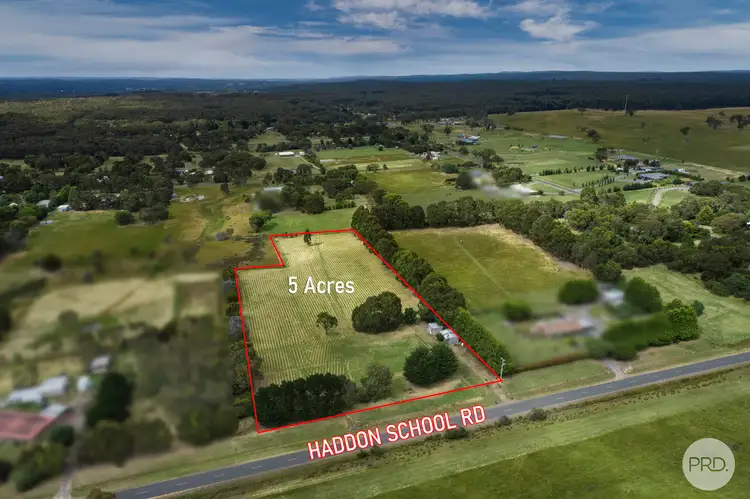 Main view of Homely land listing, LOT 3, 319 Haddon School Road, Haddon VIC 3351