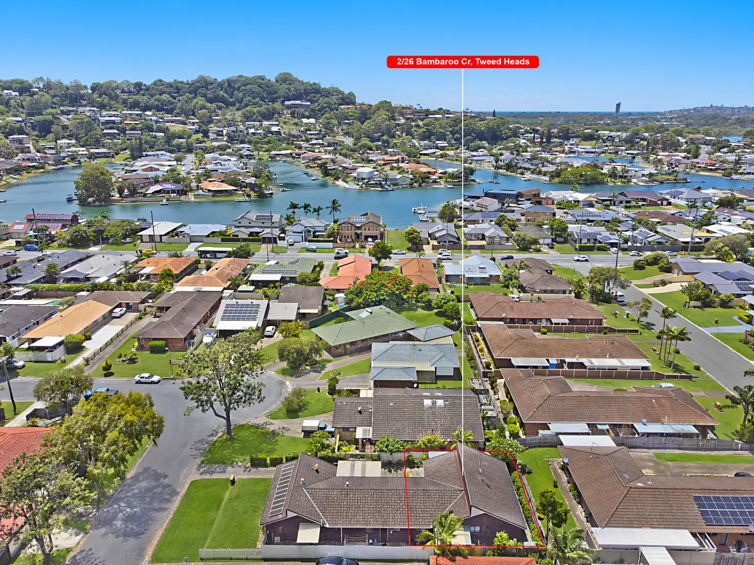 Main view of Homely semi-detached listing, 2/26 Bambaroo Crescent, Tweed Heads NSW 2485