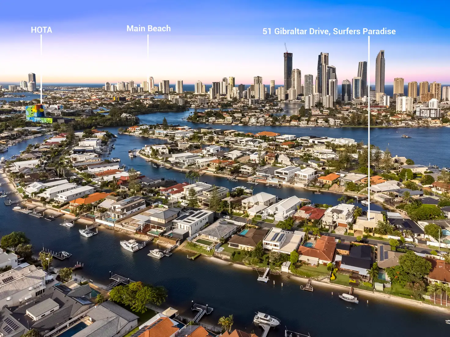 Main view of Homely house listing, 51 Gibraltar Drive, Surfers Paradise QLD 4217