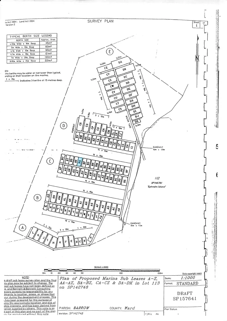 Third view of Homely land listing, Marina Berth BQ Ephraim Island, Paradise Point QLD 4216