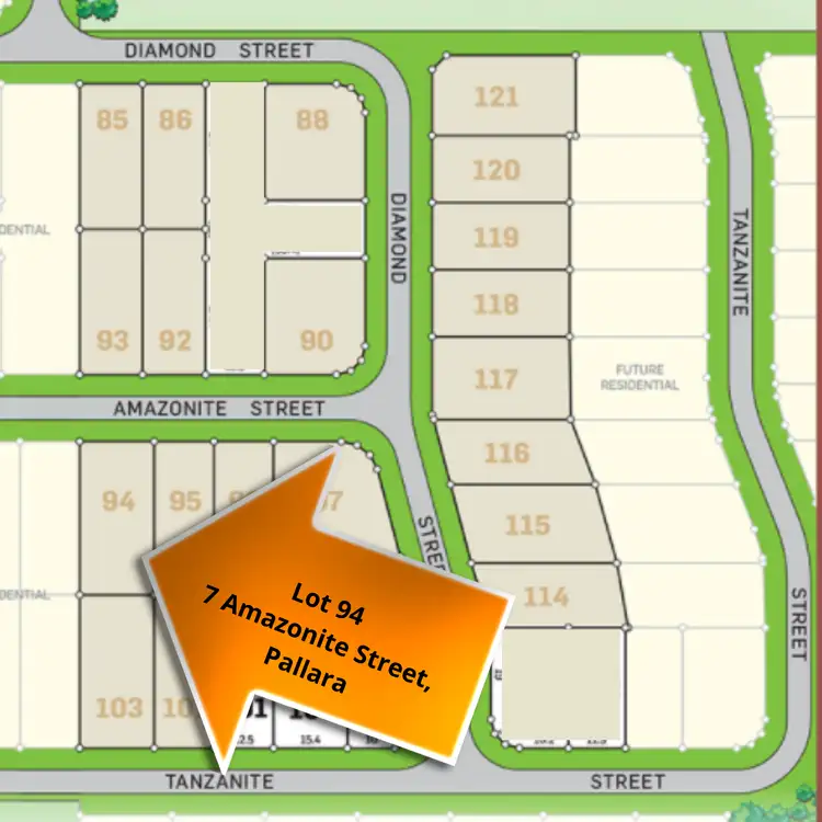 Main view of Homely land listing, 7 Amazonite Street, Pallara QLD 4110