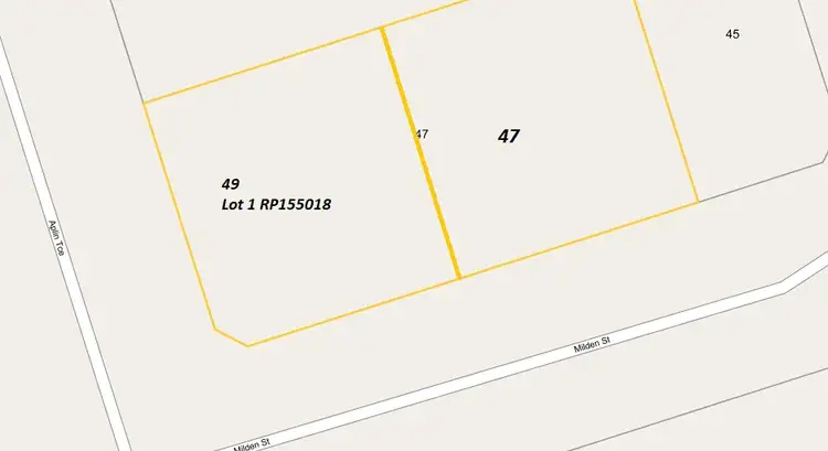 Fifth view of Homely land listing, LOT 1/RP155018, 49 Milden Street, Gin Gin QLD 4671