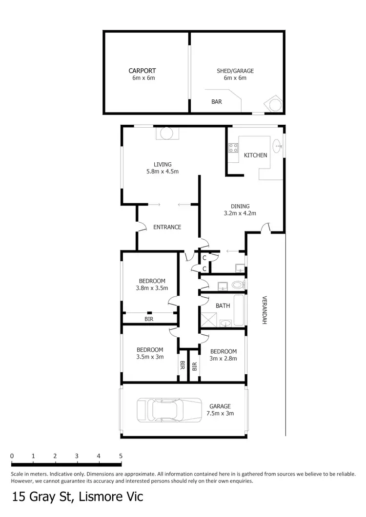 Second view of Homely house listing, 15 Gray Street, Lismore VIC 3324