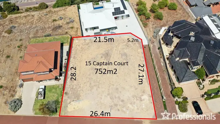Third view of Homely land listing, 15 Captain Court, Wannanup WA 6210