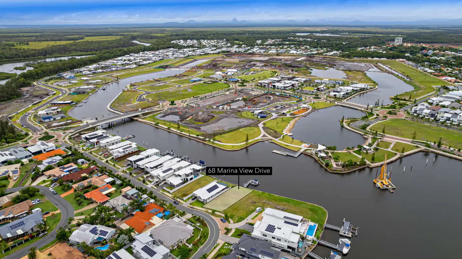 Main view of Homely land listing, 68 Marina View Drive, Pelican Waters QLD 4551
