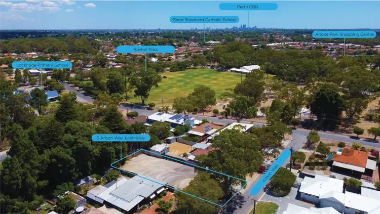 Third view of Homely land listing, 6 Arbon Way, Lockridge WA 6054
