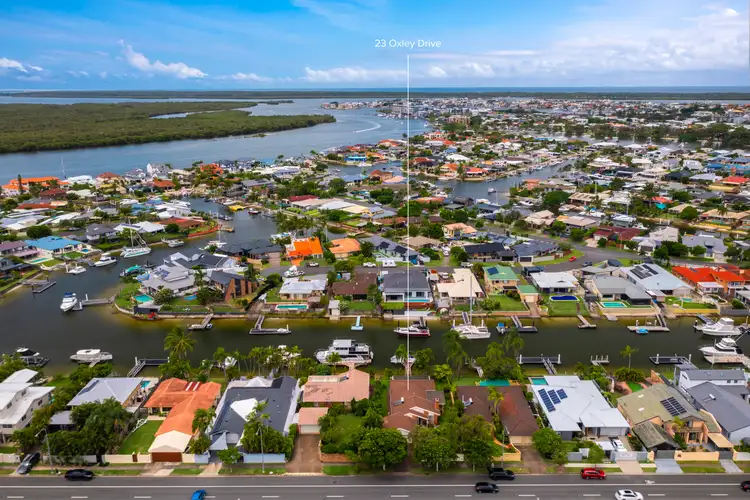 Main view of Homely house listing, 23 Oxley Drive, Paradise Point QLD 4216
