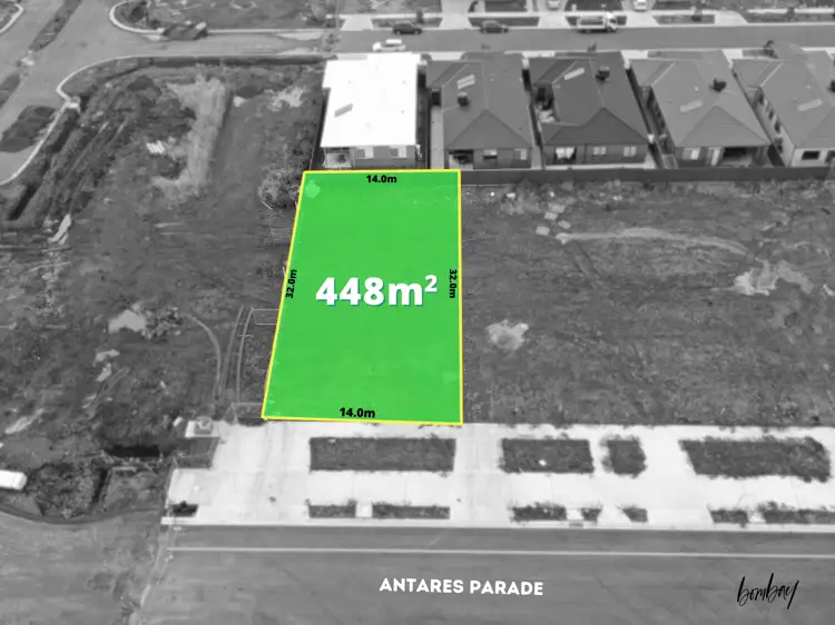 Main view of Homely land listing, 160 Antares Parade, Kalkallo VIC 3064