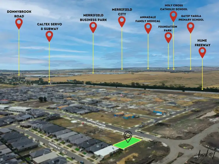 Second view of Homely land listing, 160 Antares Parade, Kalkallo VIC 3064