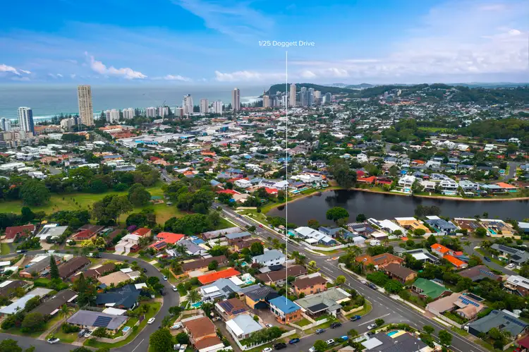 Main view of Homely house listing, 1/25 Doggett Drive, Miami QLD 4220