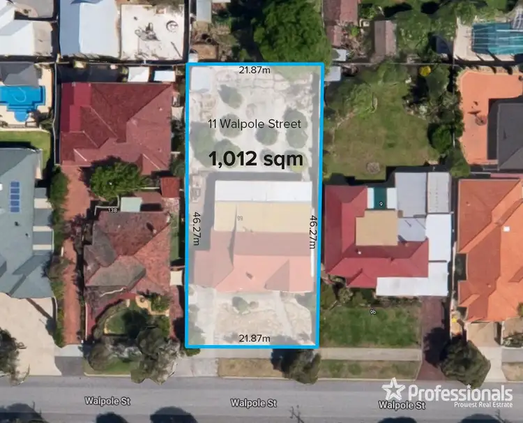 Main view of Homely house listing, 11 Walpole Street, St James WA 6102