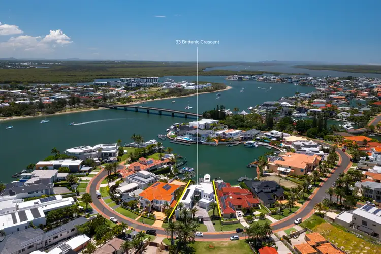 Fourth view of Homely house listing, 33 Brittanic Crescent, Paradise Point QLD 4216