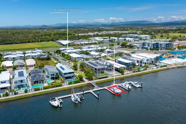 Main view of Homely townhouse listing, 15/2 Waters Close, Hope Island QLD 4212
