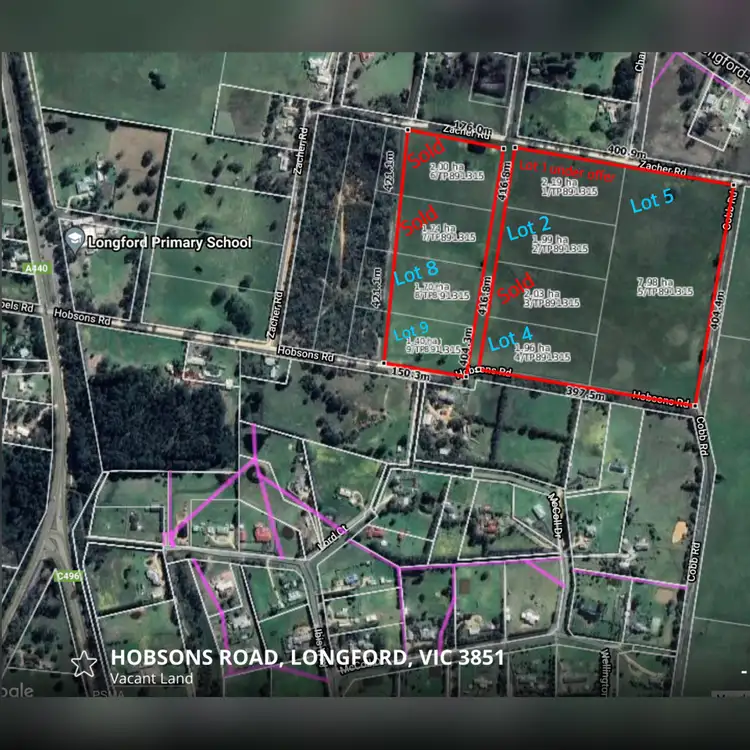 lot 1 Hobsons Rd, Longford VIC 3851