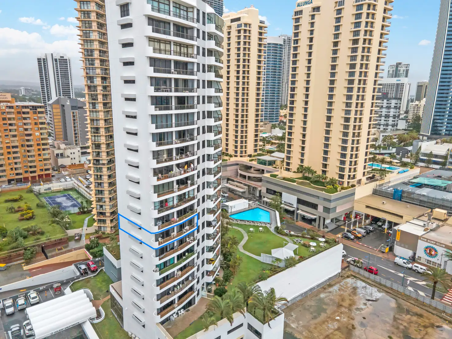 Main view of Homely apartment listing, 801/9 Trickett Street, Surfers Paradise QLD 4217