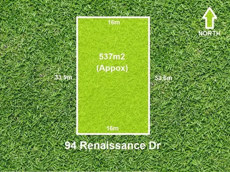 Main view of Homely land listing, 94 Renaissance Drive, Strathtulloh VIC 3338