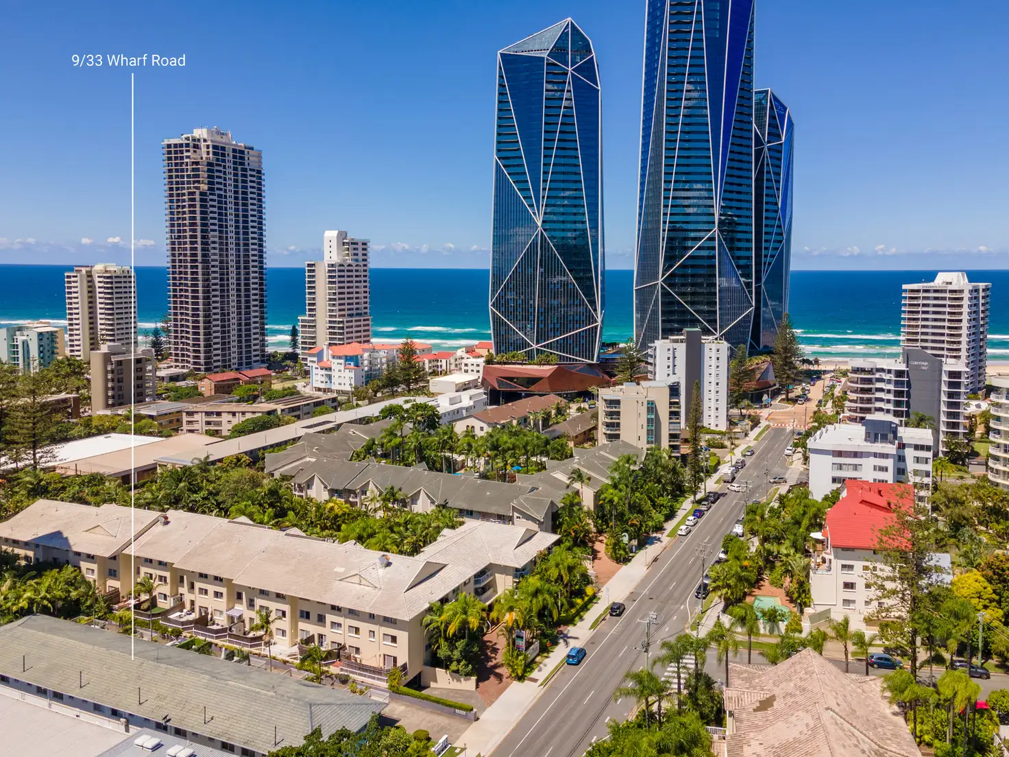 Main view of Homely townhouse listing, 9/33 Wharf Road, Surfers Paradise QLD 4217