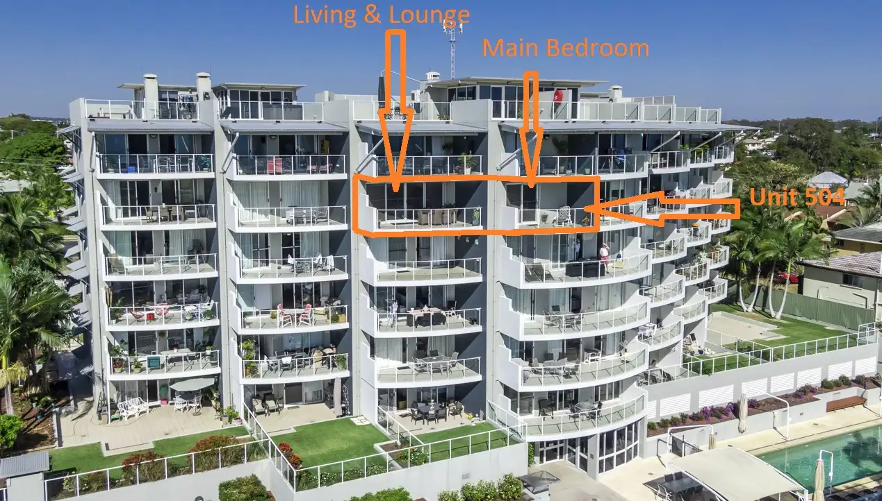 Main view of Homely apartment listing, 504/239 Esplanade, Pialba QLD 4655