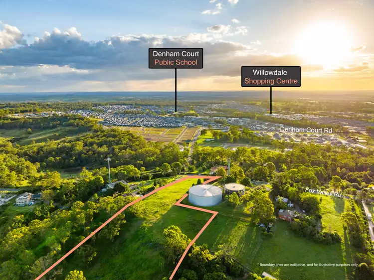 Main view of Homely land listing, 15 Fox Valley Road, Denham Court NSW 2565