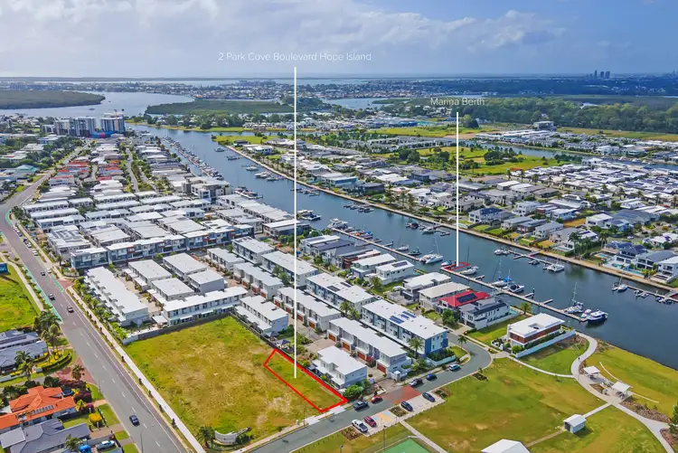 Main view of Homely land listing, LOT Lot 6, 2 Park Cove Boulevard, Hope Island QLD 4212