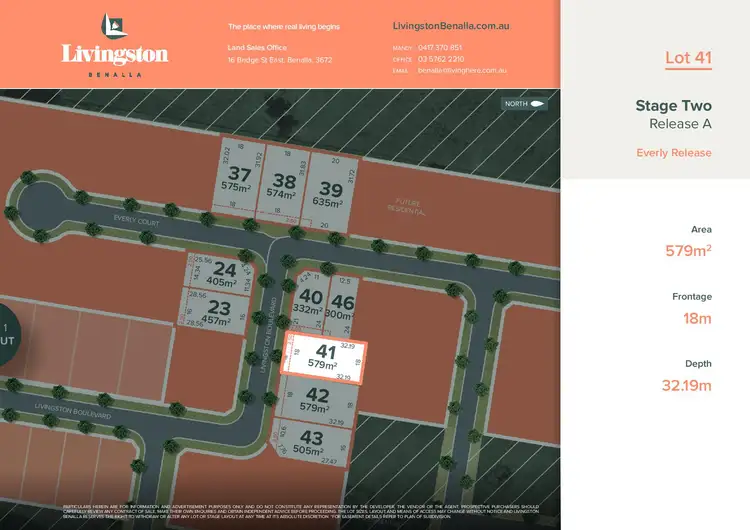 Lot 41 Livingston Blvd, Benalla VIC 3672