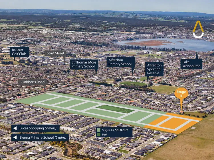 Fourth view of Homely land listing, LOT 224 Peridot Way, Alfredton VIC 3350