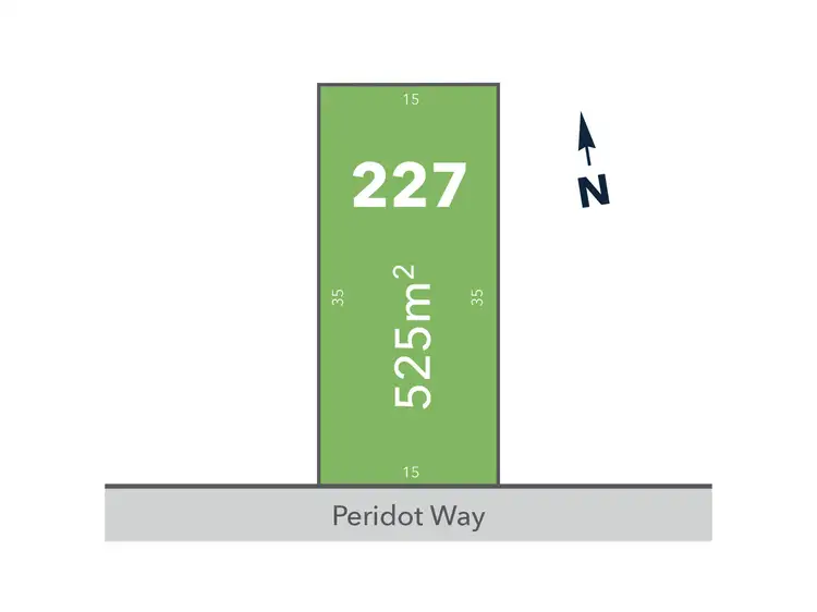 Third view of Homely land listing, LOT 227 Peridot Way, Alfredton VIC 3350