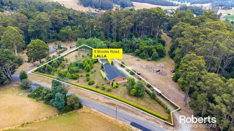 Second view of Homely house listing, 6 Brooks Road, Lalla TAS 7267