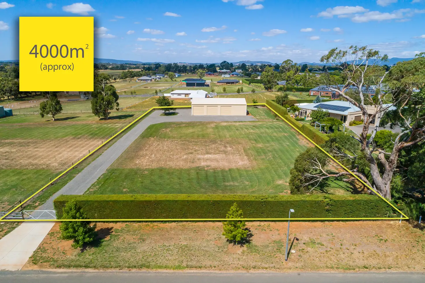 Main view of Homely land listing, 135 Harpers Lane, Kyneton VIC 3444