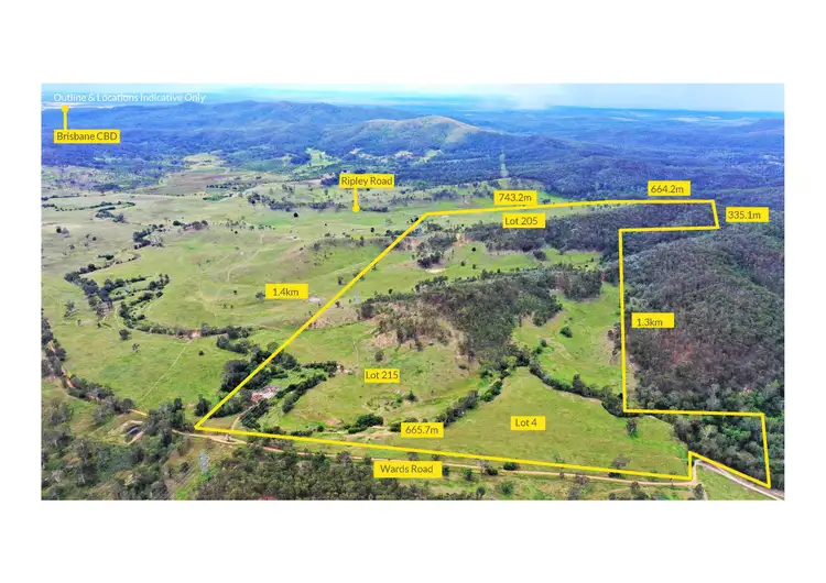 Main view of Homely rural property listing, Lot 205 Ripley Road, Lyons QLD 4124