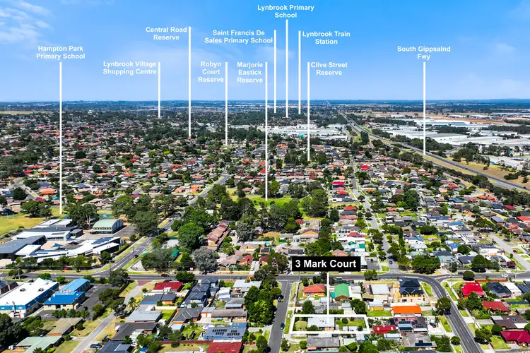 Third view of Homely house listing, 3 Mark Court, Hampton Park VIC 3976