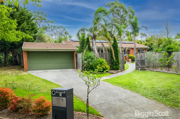 Main view of Homely house listing, 1 Lakeview Drive, Lilydale VIC 3140