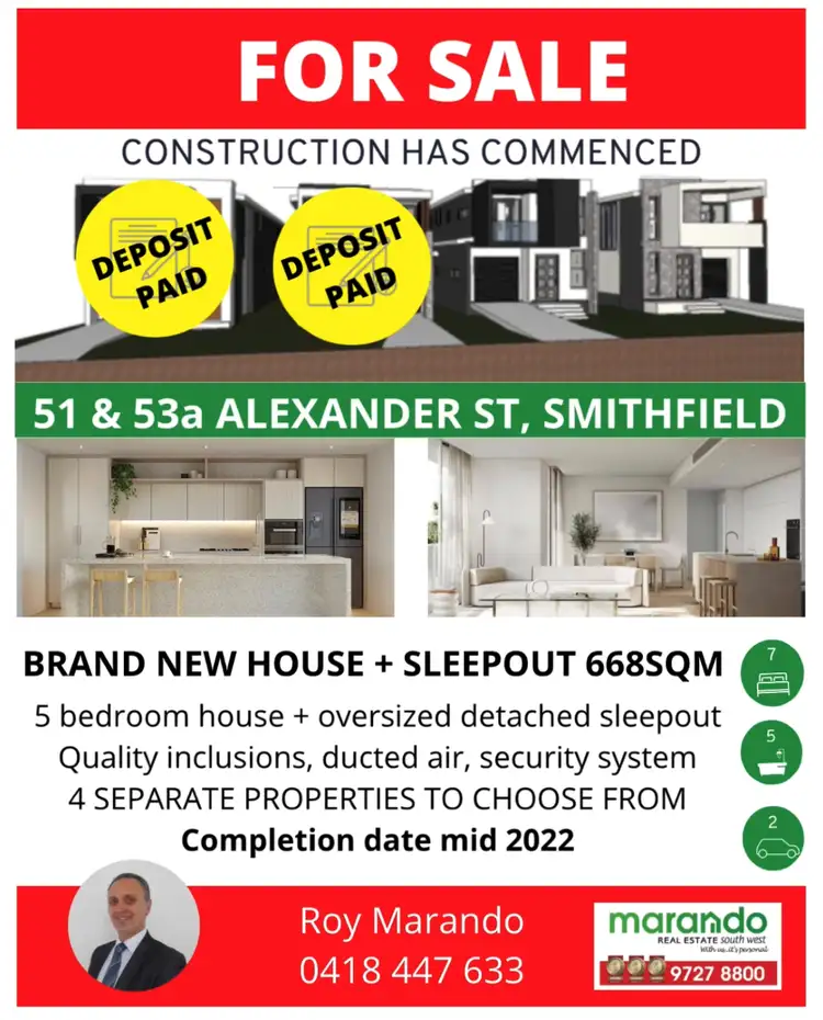 Second view of Homely house listing, LOT 2/53A Alexander Street, Smithfield NSW 2164