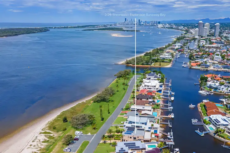 Main view of Homely townhouse listing, 2/26 Shearwater Esplanade, Runaway Bay QLD 4216