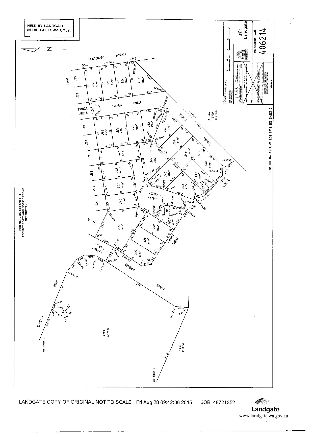 Main view of Homely land listing, 6 Tringa Circle, Waterford WA 6152
