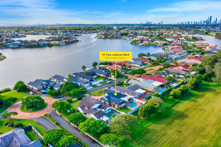 Fourth view of Homely house listing, 37 Port Jackson Boulevard, Clear Island Waters QLD 4226