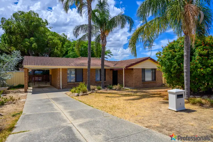 Main view of Homely house listing, 3 Gollan Place, Coodanup WA 6210
