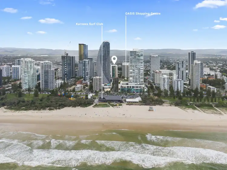 Second view of Homely apartment listing, 1507/2685-2689 Gold Coast Highway, Broadbeach QLD 4218