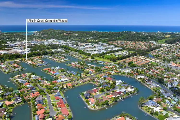 Second view of Homely house listing, 1 Allchin Court, Currumbin Waters QLD 4223