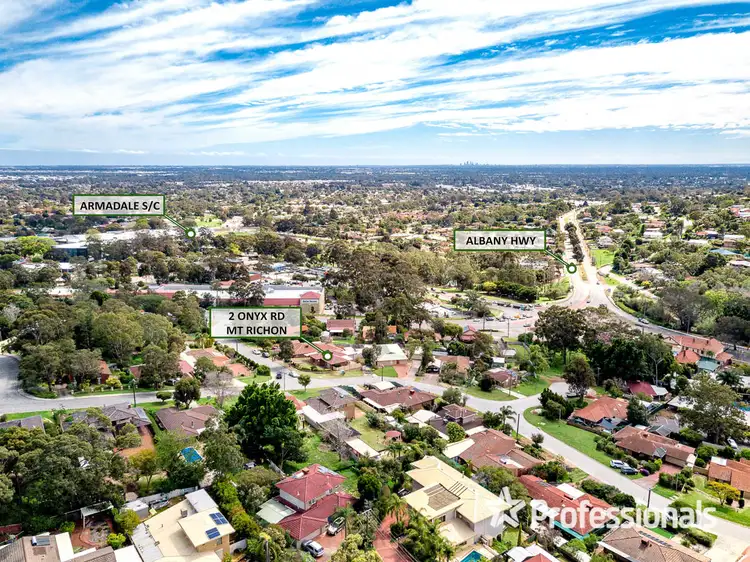 Third view of Homely house listing, 2 Onyx Road, Mount Richon WA 6112