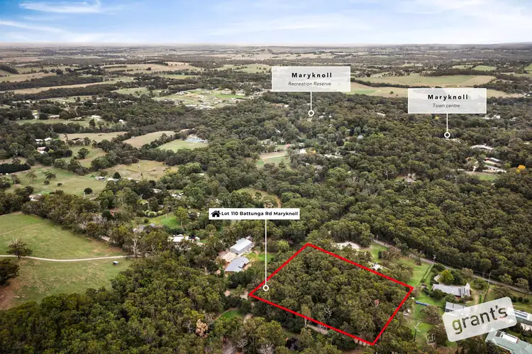 Lot 110 Battunga Road, Maryknoll VIC 3812