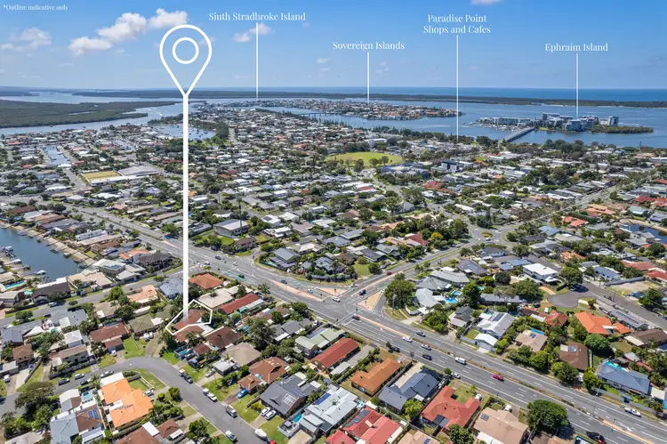 Main view of Homely semi-detached listing, 2/21 Maiala Close, Paradise Point QLD 4216
