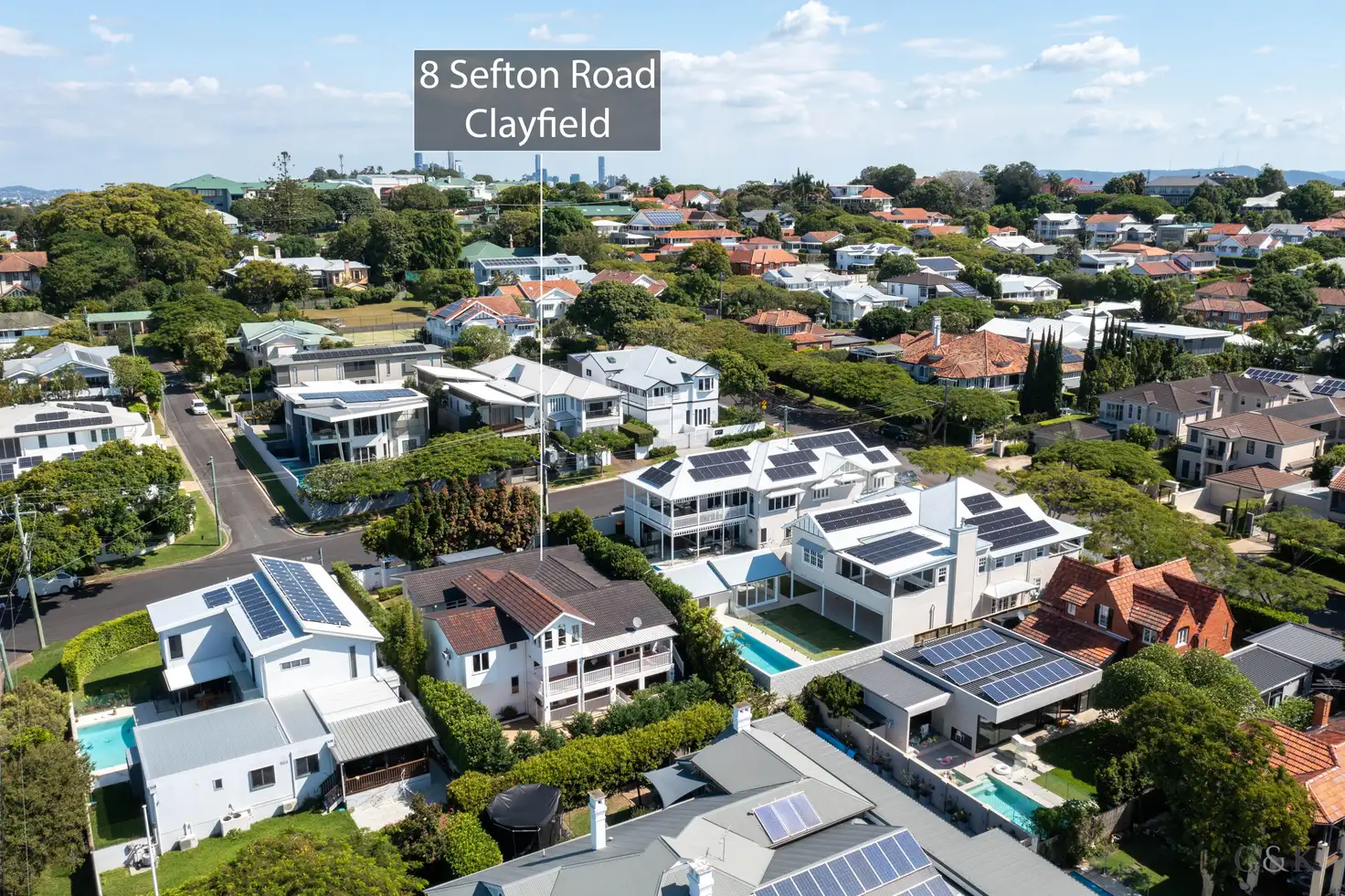 Main view of Homely house listing, 8 Sefton Road, Clayfield QLD 4011