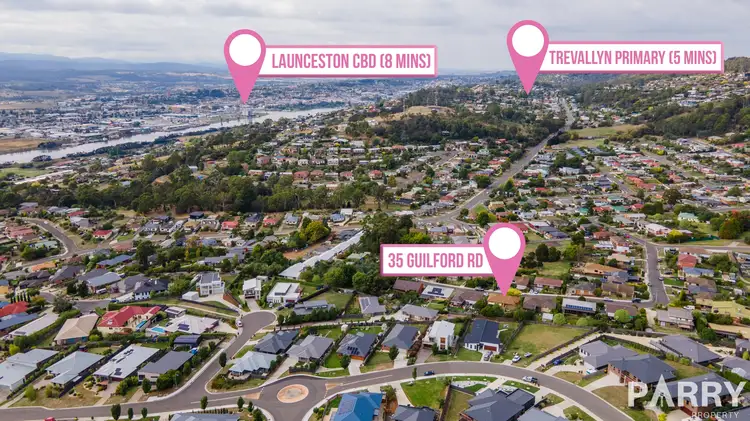 Second view of Homely house listing, 35 Guilford Road, Riverside TAS 7250