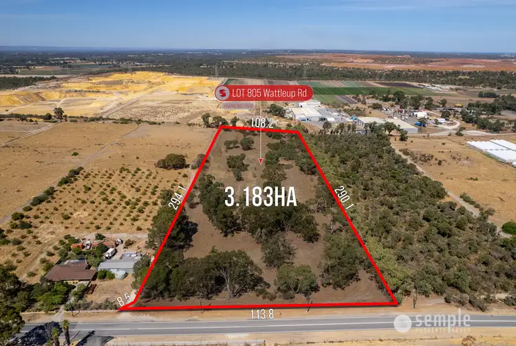 Second view of Homely land listing, Lot 805 Wattleup Road, Hammond Park WA 6164