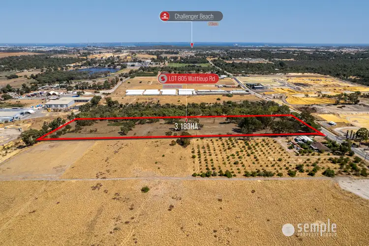 Fourth view of Homely land listing, Lot 805 Wattleup Road, Hammond Park WA 6164