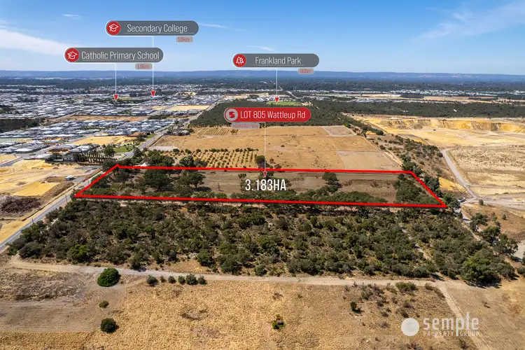 Sixth view of Homely land listing, Lot 805 Wattleup Road, Hammond Park WA 6164