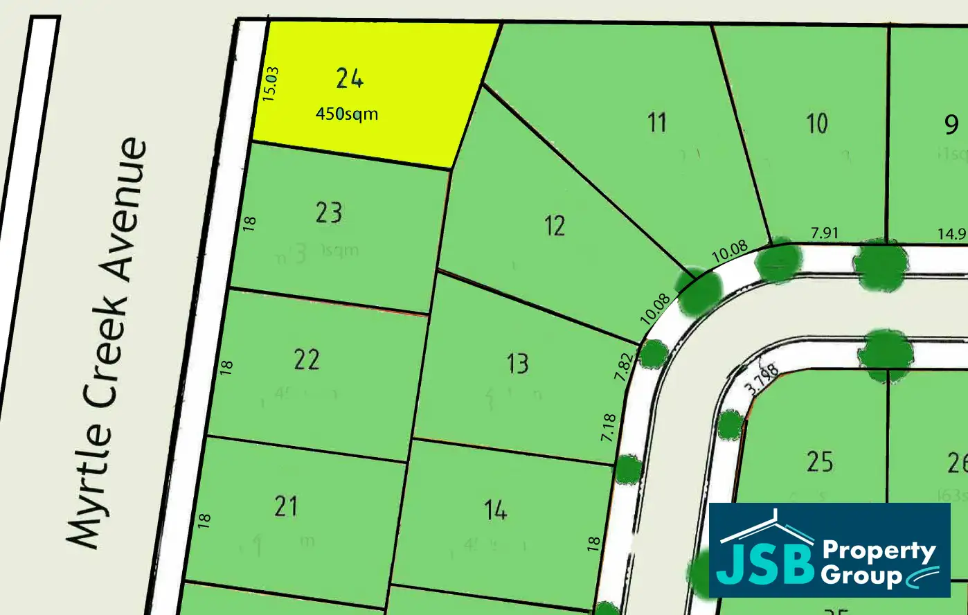 Main view of Homely land listing, LOT 24a, 105 Myrtle Creek Avenue, Tahmoor NSW 2573