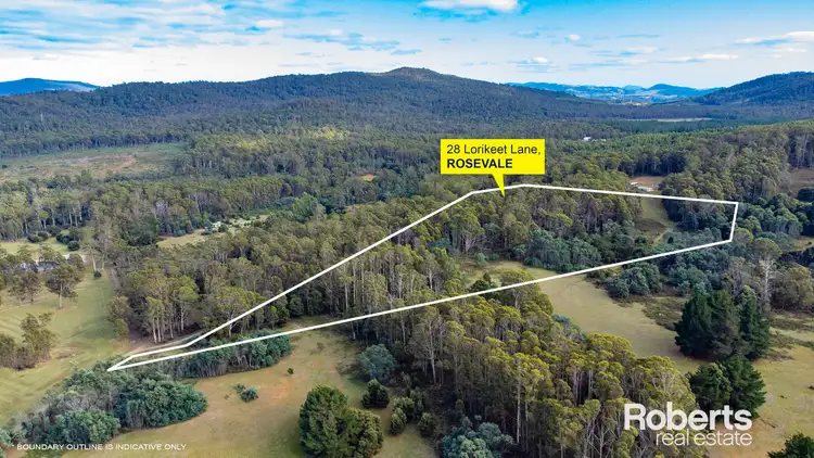 Second view of Homely land listing, 28a Lorikeet Lane, Rosevale TAS 7292